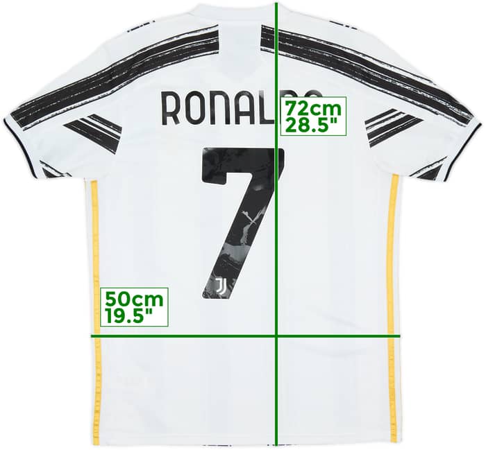 2020-21 Juventus Home Shirt Ronaldo #7 - 7/10 - (M)