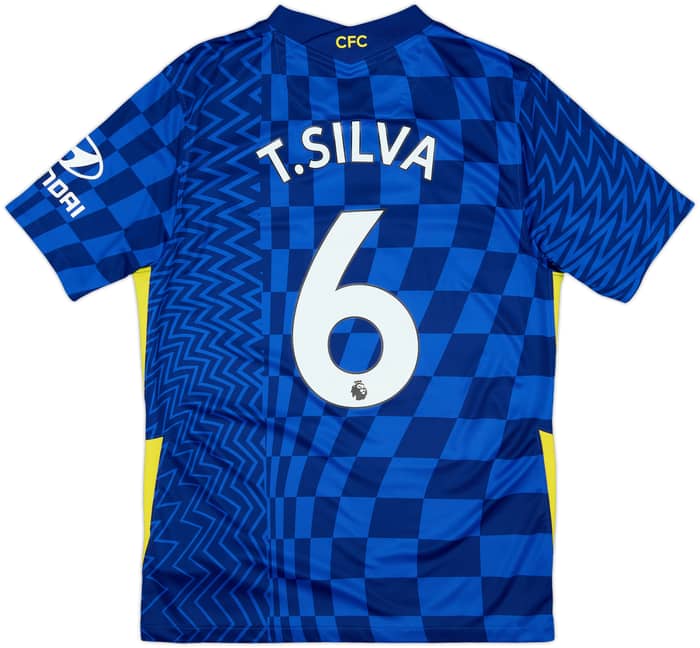 2021-22 Chelsea Home Shirt T.Silva #6 - 10/10 - (M)