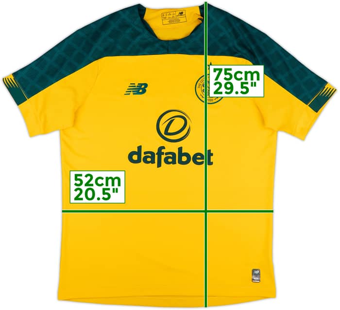 2019-20 Celtic Away Shirt - 9/10 - (M)