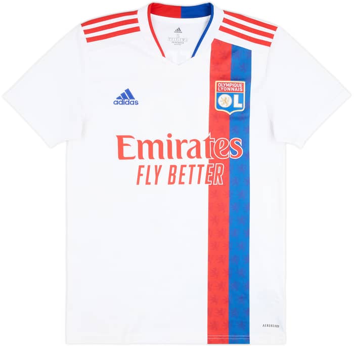 2021-22 Lyon Home Shirt Cherki #18 - 6/10 - (S)