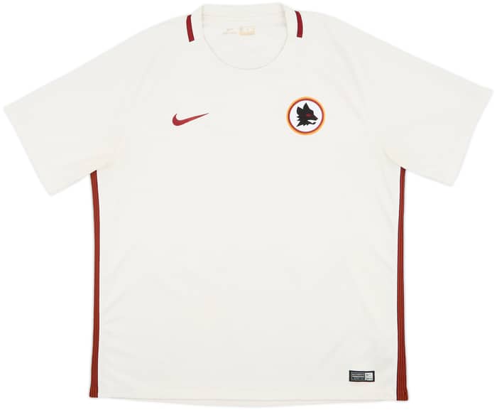 2016-17 Roma Away Shirt Totti #10 - 6/10 - (XL)