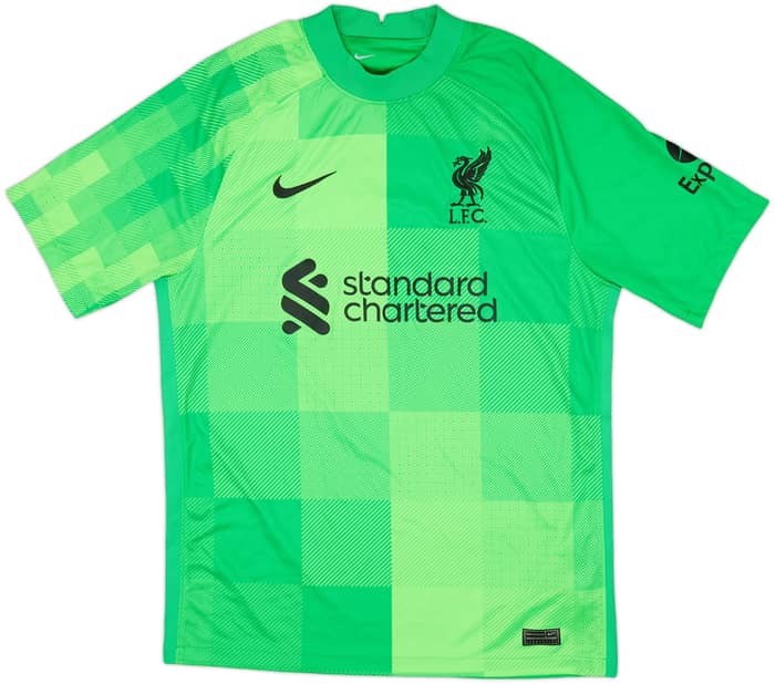 2021-22 Liverpool GK Shirt A.Becker #1 - 10/10 - (M)