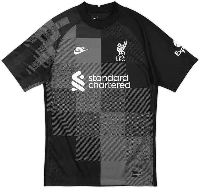 2021-22 Liverpool GK S/S Shirt A.Becker #1 - 8/10 - (S)