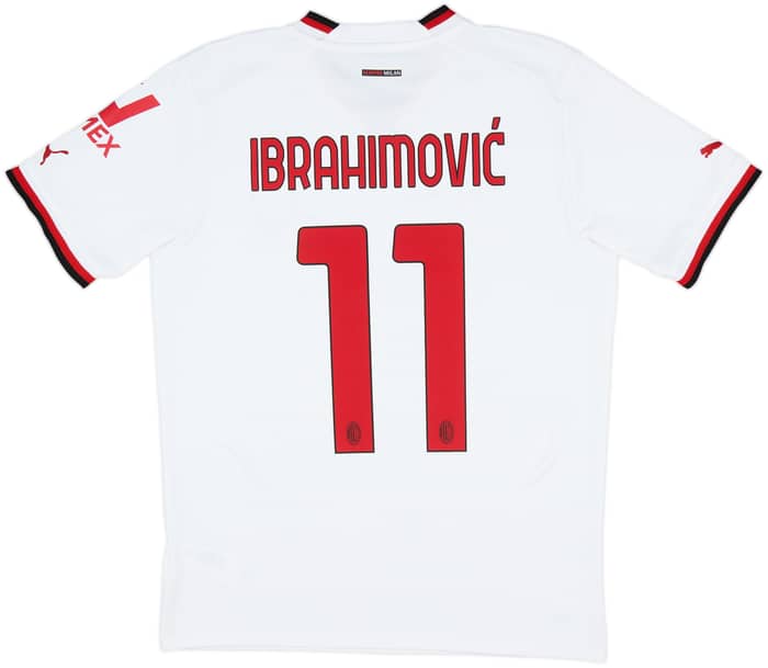 2022-23 AC Milan Away Shirt Ibrahimovic #11 - 8/10 - (M)