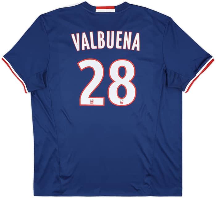 2016-17 Lyon Away Shirt Valbuena #28 - 8/10 - (XXL)