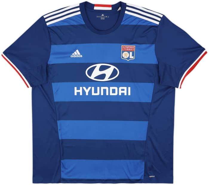 2016-17 Lyon Away Shirt Valbuena #28 - 8/10 - (XXL)