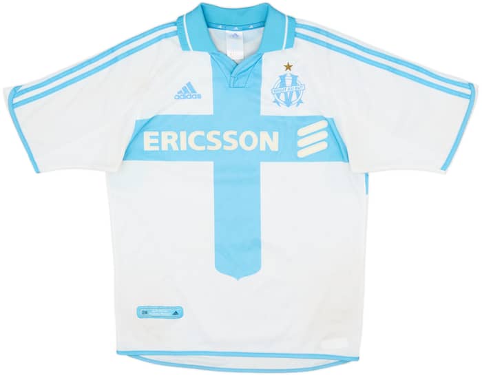 2000-01 Olympique Marseille Home Shirt - 7/10 - (S)
