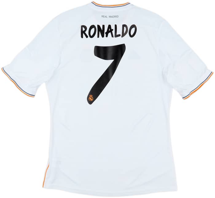 2013-14 Real Madrid Home Shirt Ronaldo #7 - 5/10 - (L)