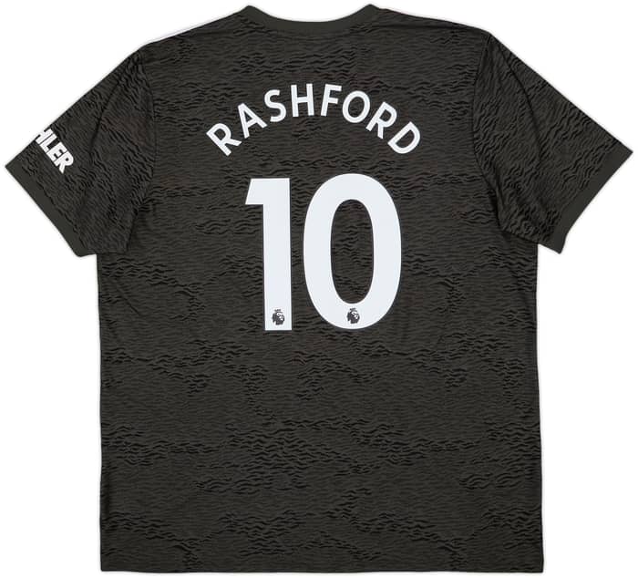 2020-21 Manchester United Away Shirt Rashford #10 - 10/10 - (XXL)