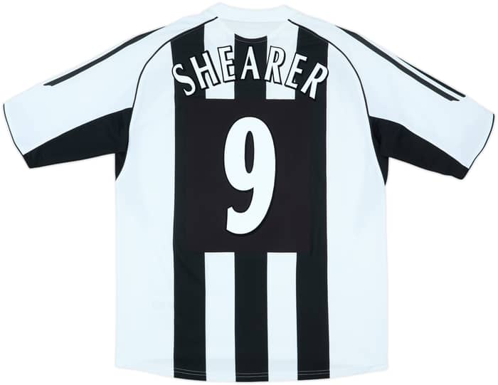 2005-07 Newcastle Home Shirt Shearer #9 - 6/10 - (L)