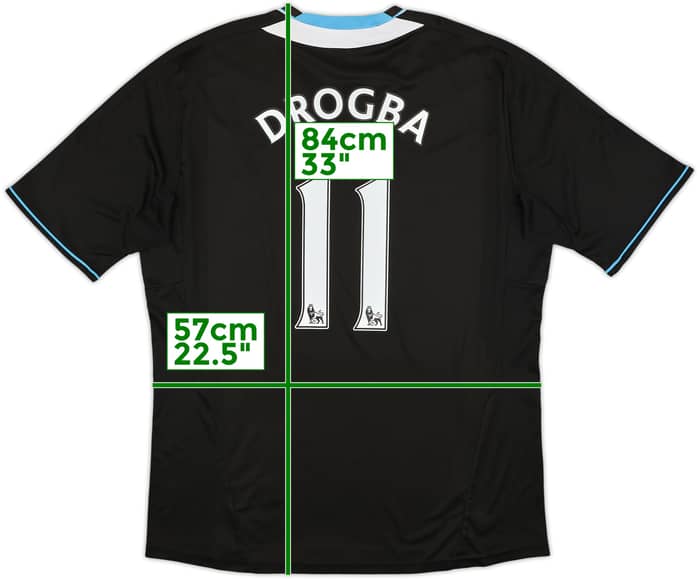2014-15 Chelsea Third Shirt Drogba #11 - 6/10 - (XL)