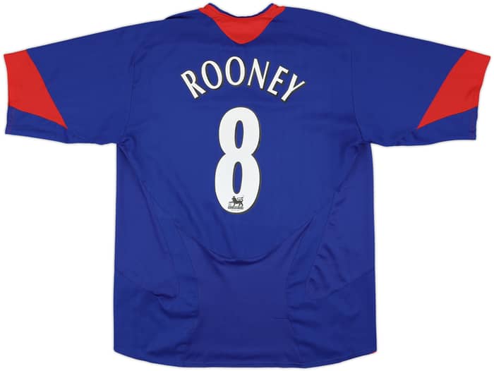 2005-06 Manchester United Away Shirt Rooney #8 - 8/10 - (L)