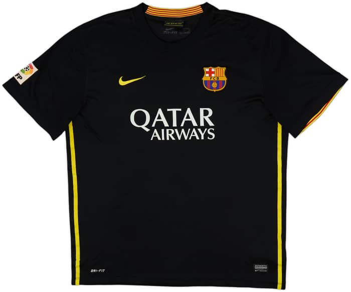 2013-14 Barcelona Third Shirt Messi #10 - 8/10 - (XL)