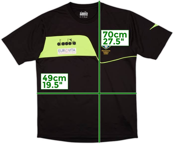 2018-19 Italy Diadora Referee Shirt - 9/10 - (S)