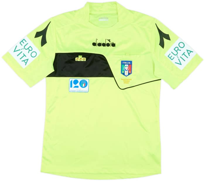 2018-19 Italy Diadora Referee Shirt - 9/10 - (S)