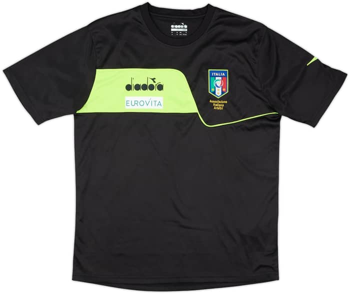 2017-18 Italy Diadora Referee Shirt - 8/10 - (S)