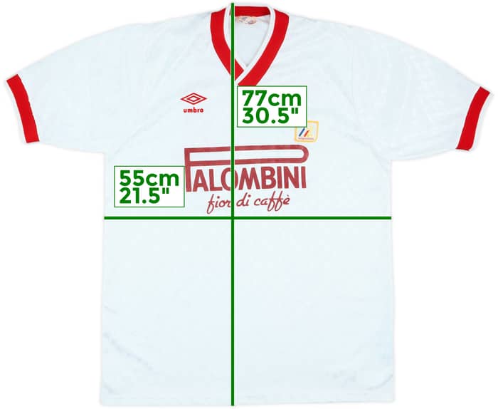 1988-89 Lodigiani Match Issue Away Shirt #14