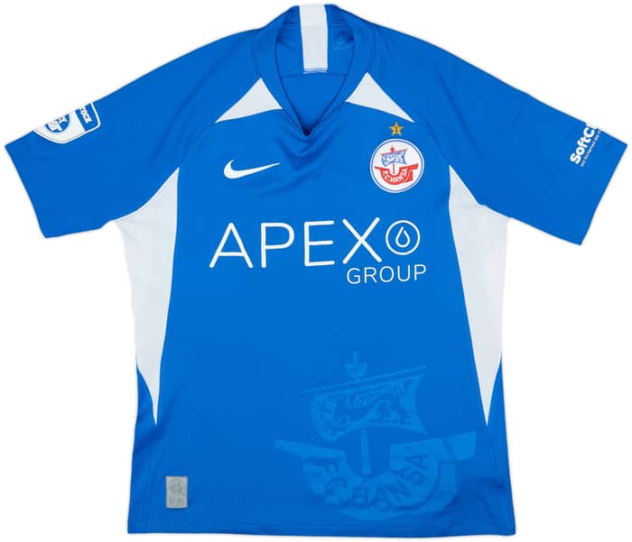 2021-22 Hansa Rostock Home Shirt Kurt #3 - 8/10 - (M)