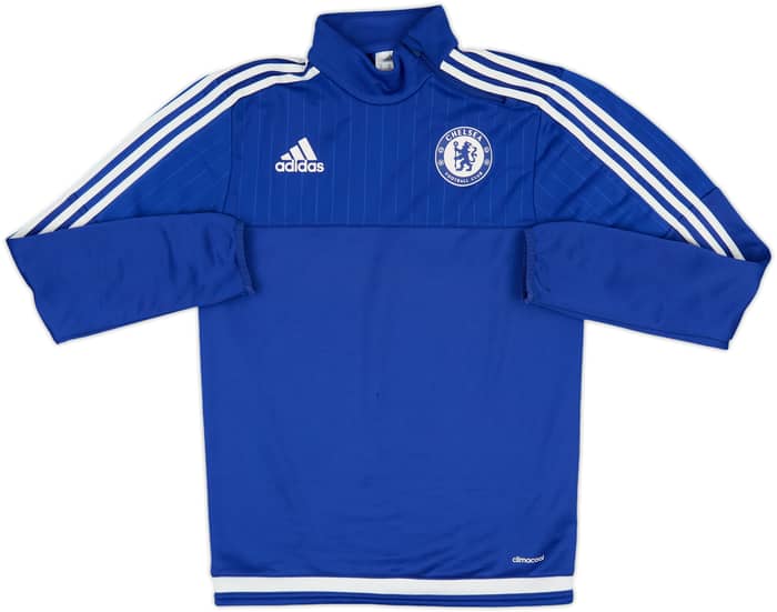 2015-16 Chelsea adidas 1/4 Zip Drill Top - 5/10 - (XS)