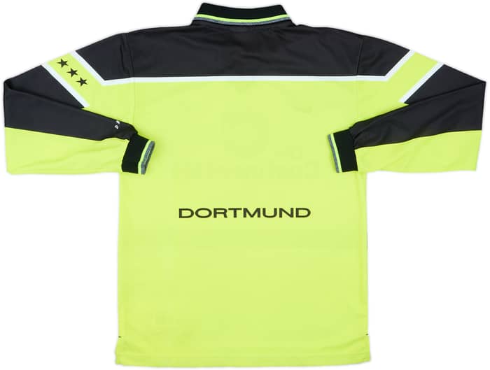 1997-98 Borussia Dortmund Home L/S Shirt - 8/10 - (XL.Boys)