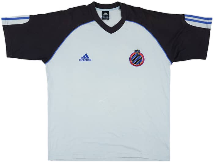 2002-03 Club Brugge adidas Cotton Tee - 5/10 - (L)