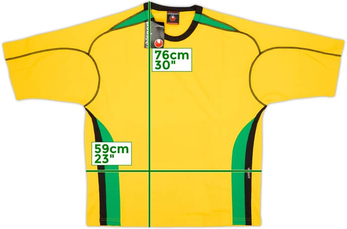 2000s Uhlsport Template Shirt (Jamaica) (XL)