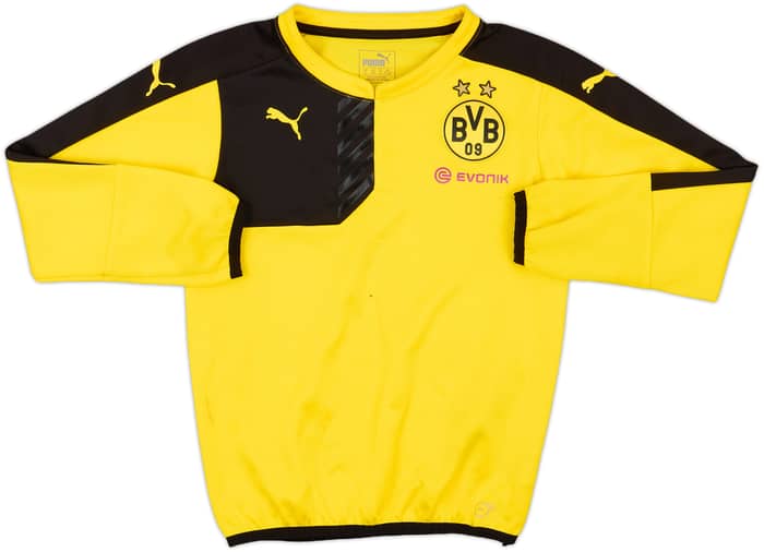 2015-16 Borussia Dortmund Puma Sweat Top - 6/10 - (L.Boys)