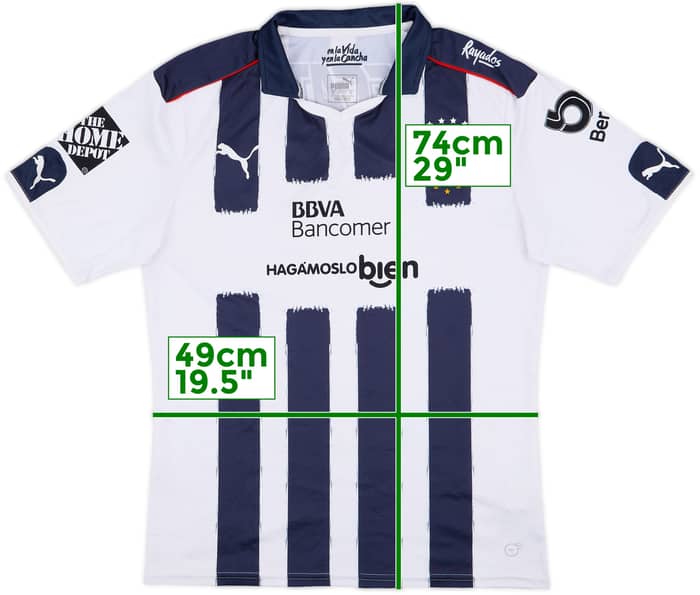2016-17 Monterrey Home Shirt - 9/10 - (L)