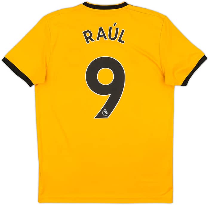 2018-19 Wolves Home Shirt Raul #9 - 8/10 - (M)