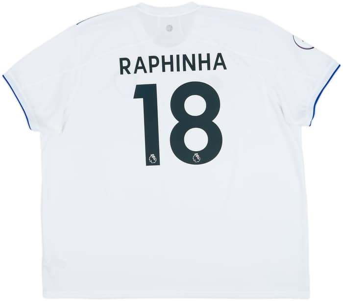 2020-21 Leeds United Home Shirt Raphinha #18 - 8/10 - (XXL)