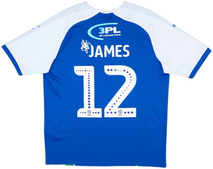 2018-19 Wigan Home Shirt James #12 - 9/10 - (L)