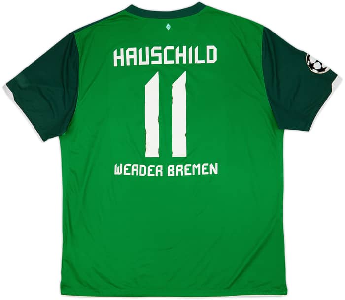 2010-11 Werder Bremen Home Shirt Hauschild #11 - 5/10 - (XXL)