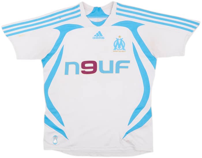 2007-08 Olympique Marseille Home Shirt - 5/10 - (L.Boys)
