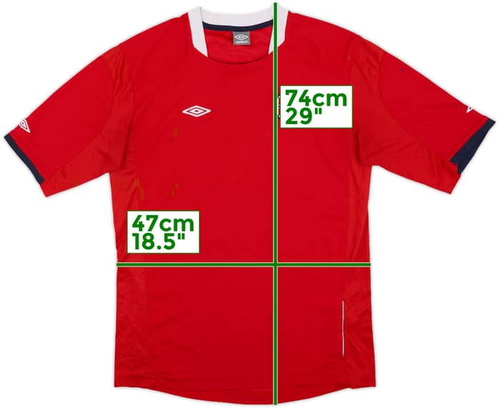 2010-11 Norway Home Shirt - 6/10 - (L)