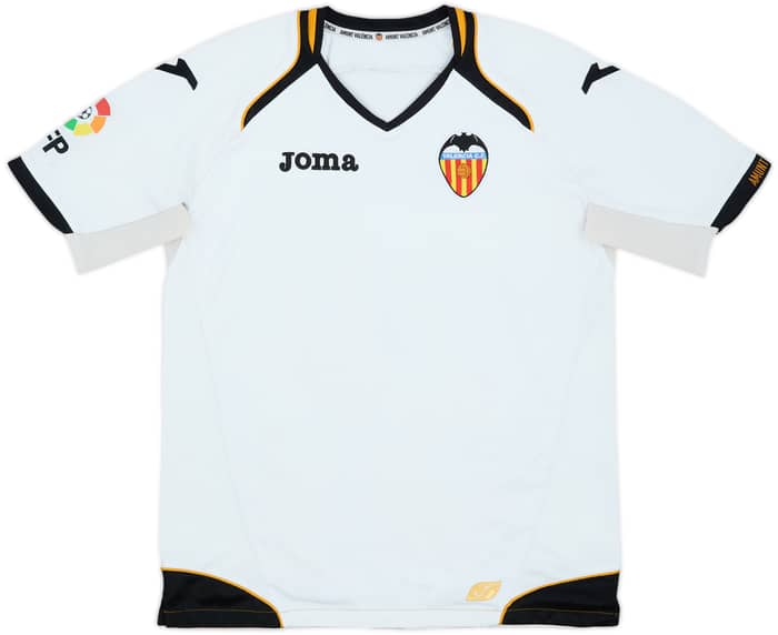 2011-12 Valencia Home Shirt Tino Costa #24 - 7/10 - (M)