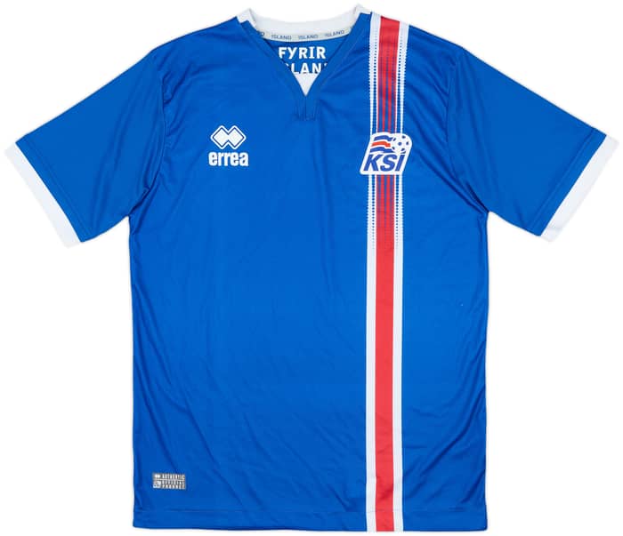 2016-18 Iceland Home Shirt - 8/10 - (M)