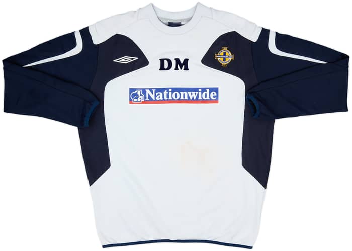 2008-09 Northern Ireland Staff Issue Umbro Sweat Top DM - 5/10 - (XL)
