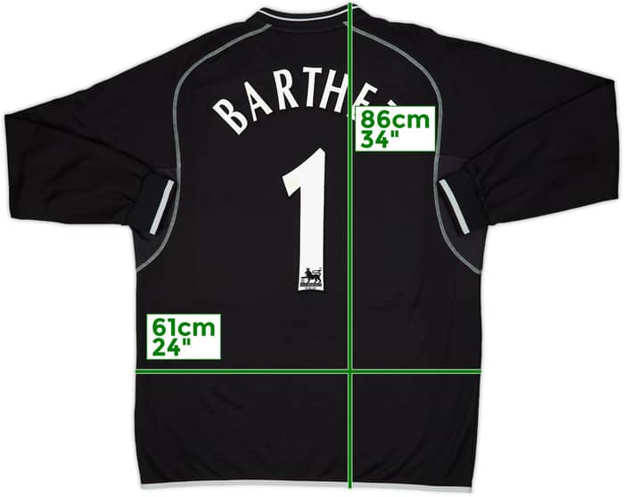 2000-02 Manchester United GK Shirt Barthez #1 - 10/10 - (L)
