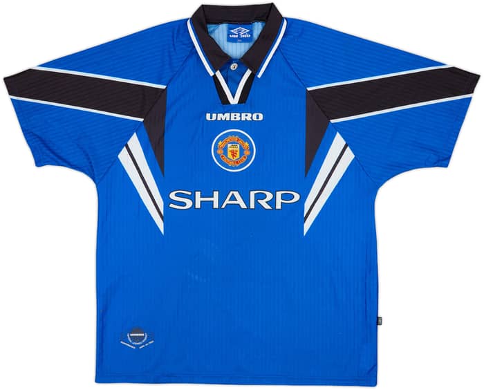 1996-98 Manchester United Third Shirt Keane #16 - 8/10 - (XL)