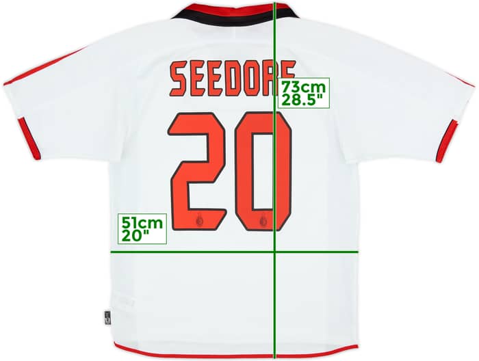 2005-06 AC Milan Away Shirt Seedorf #20 - 6/10 - (M)