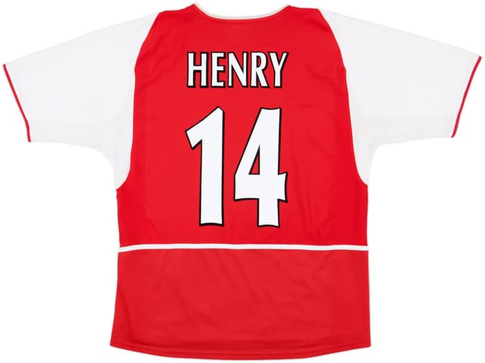 2002-04 Arsenal Home Shirt Henry #14 - 8/10 - (S)