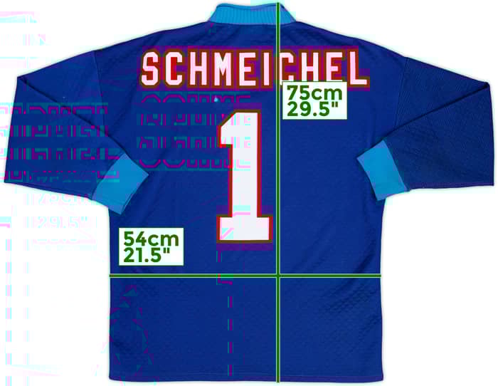1994-97 Manchester United GK Shirt Schmeichel #1 - 6/10 - (M)