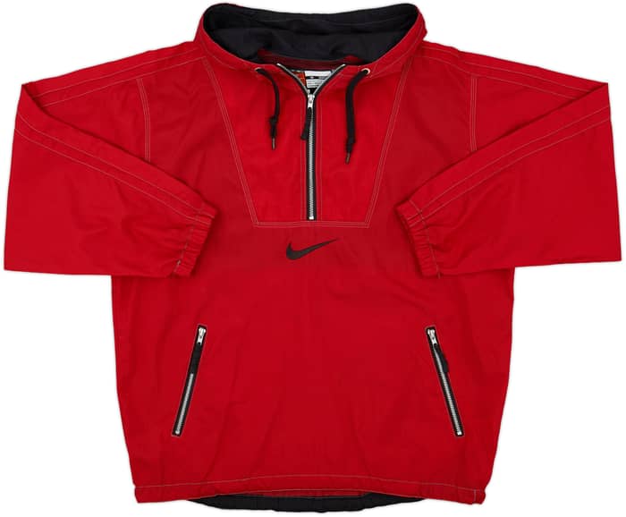 1996-97 South Korea Nike 1/4 Zip Drill Top - 8/10 - (S)