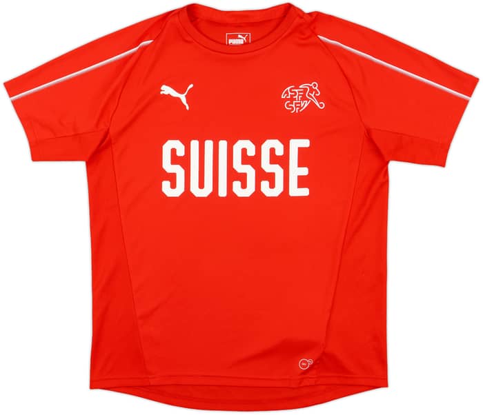2018-19 Switzerland Puma Training Shirt - 10/10 - (XL.Boys)