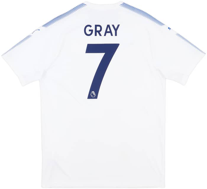 2017-18 Leicester Third Shirt Gray #7 - 7/10 - (L)