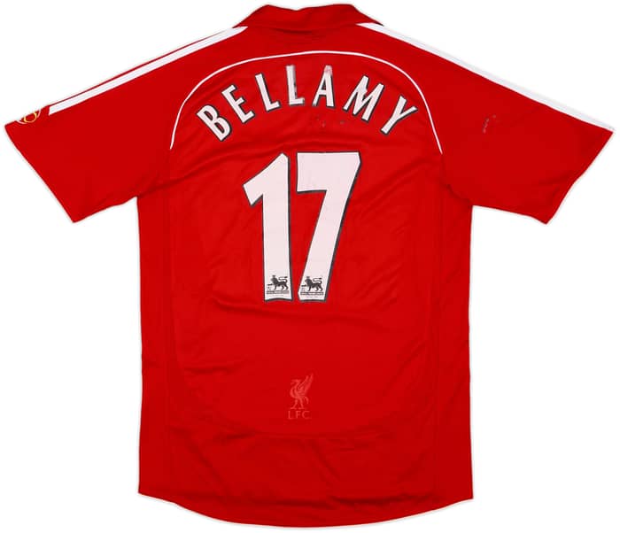 2006-08 Liverpool Home Shirt Bellamy #17 - 4/10 - (S)