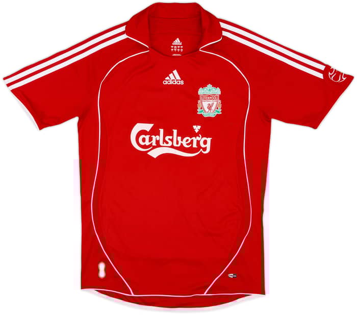 2006-08 Liverpool Home Shirt Bellamy #17 - 4/10 - (S)