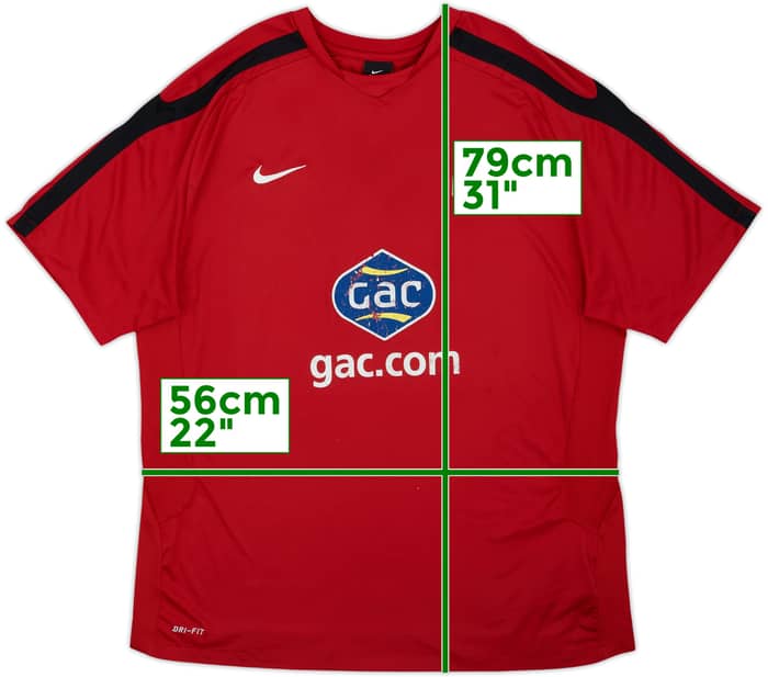 2011-12 Crystal Palace Nike Training Shirt - 5/10 - (XL)