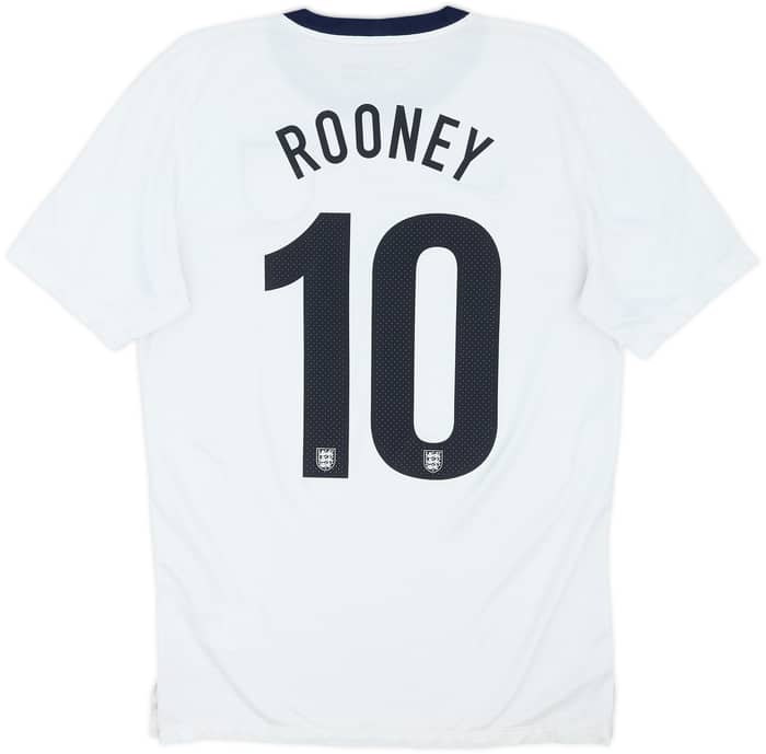 2013 England 150th Anniversary Home Shirt Rooney #10 - 6/10 - (S)