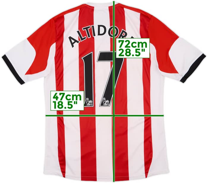 2013-14 Sunderland Home Shirt Altidore #17 - 7/10 - (M)